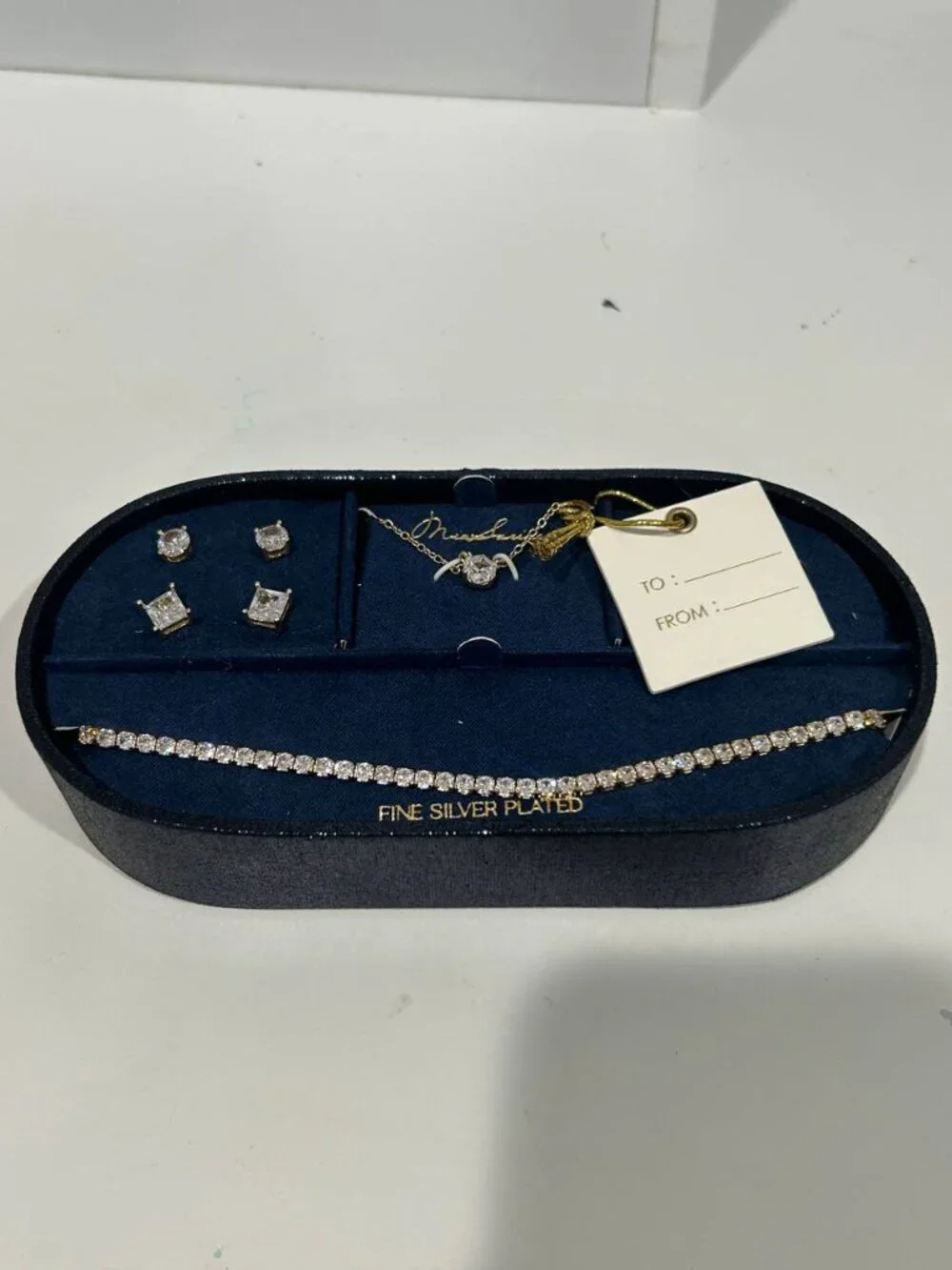 Fine Silver Plated Jewelry Gift Set